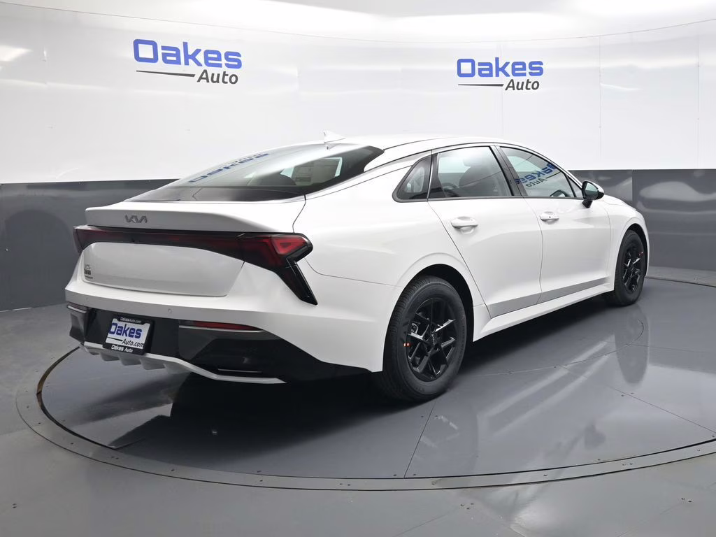 2026 Snow White Pearl Kia K5 LXS FWD Sedan