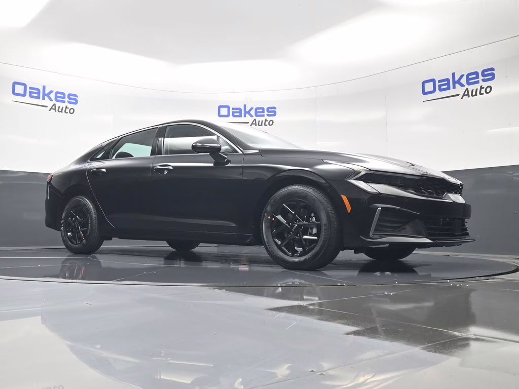 2026 Aurora Black Pearl Kia K5 LXS FWD Sedan