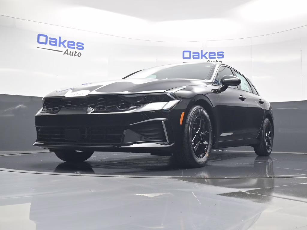 2026 Aurora Black Pearl Kia K5 LXS FWD Sedan