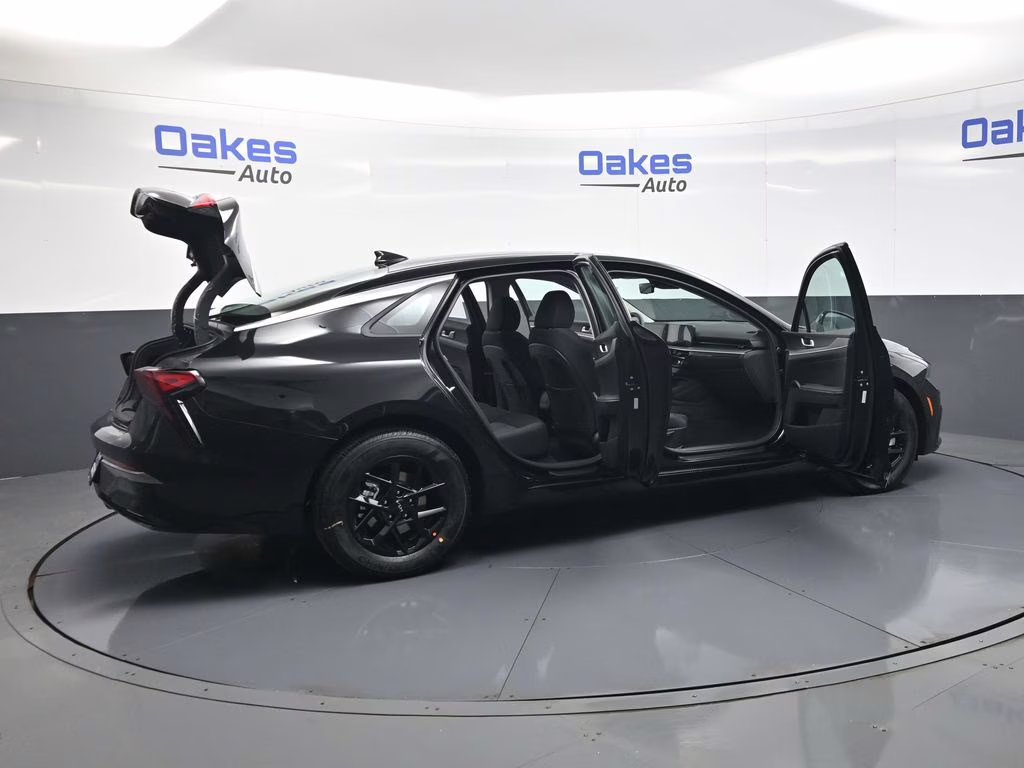 2026 Aurora Black Pearl Kia K5 LXS FWD Sedan