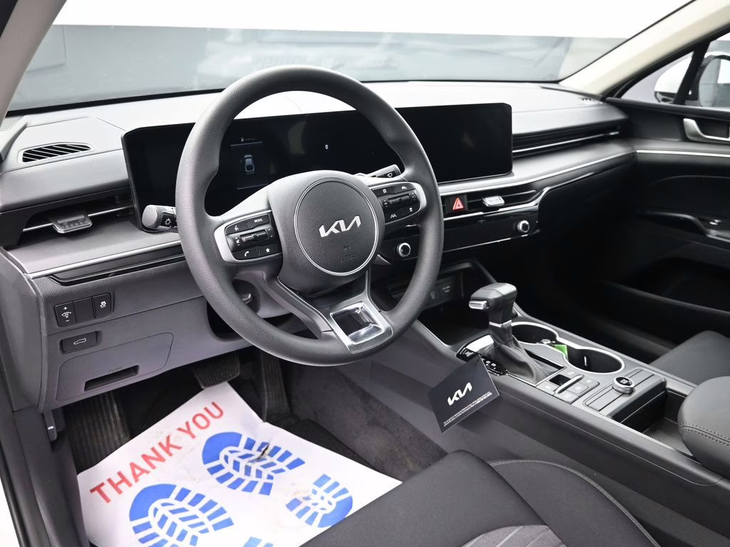 2026 Snow White Pearl Kia K5 LXS FWD Sedan