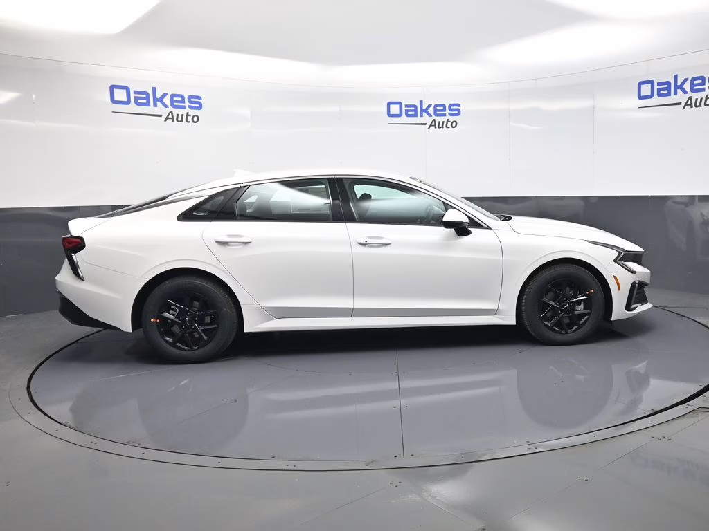 2026 Snow White Pearl Kia K5 LXS FWD Sedan