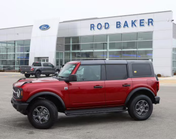2026 Ruby Red Metallic Tinted Clearcoat Ford Bronco Big Bend 4X4 SUV