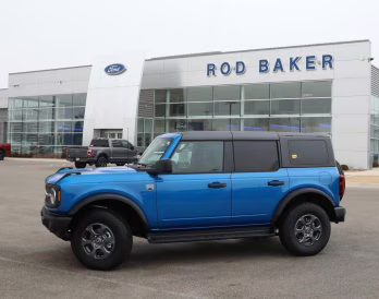 2026 Velocity Blue Ford Bronco Big Bend 4X4 SUV