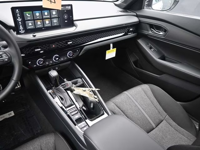 2026 Platinum White Pearl Honda Accord Hybrid Sport FWD Sedan