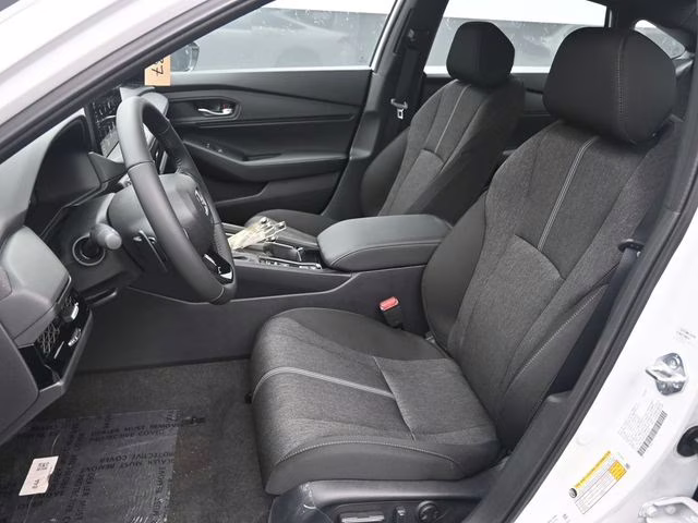 2026 Platinum White Pearl Honda Accord Hybrid Sport FWD Sedan
