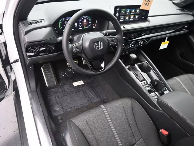 2026 Platinum White Pearl Honda Accord Hybrid Sport FWD Sedan