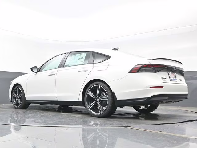 2026 Platinum White Pearl Honda Accord Hybrid Sport FWD Sedan