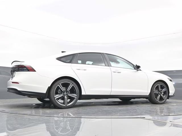 2026 Platinum White Pearl Honda Accord Hybrid Sport FWD Sedan