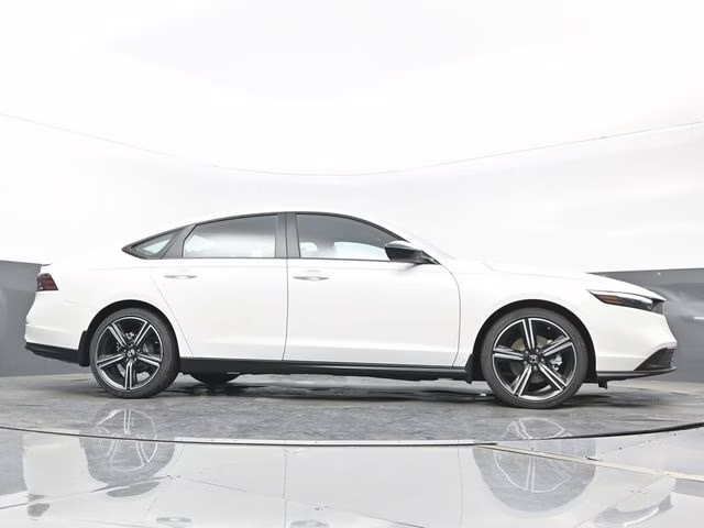 2026 Platinum White Pearl Honda Accord Hybrid Sport FWD Sedan