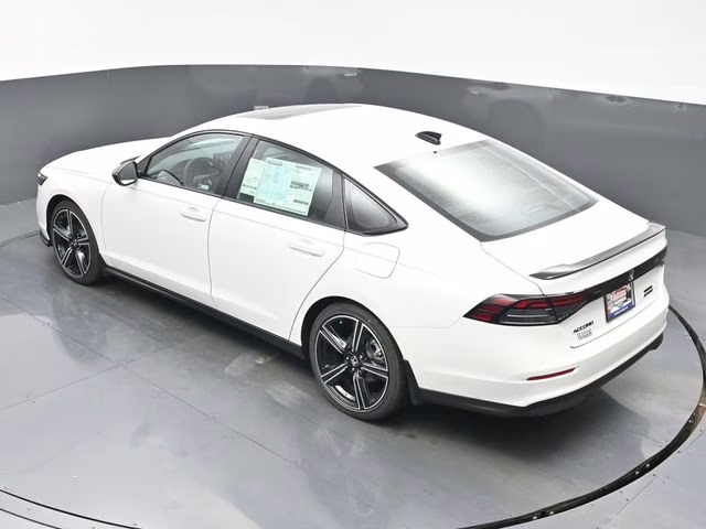 2026 Platinum White Pearl Honda Accord Hybrid Sport FWD Sedan