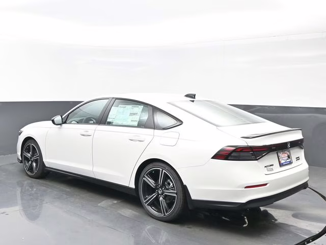 2026 Platinum White Pearl Honda Accord Hybrid Sport FWD Sedan
