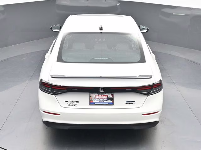 2026 Platinum White Pearl Honda Accord Hybrid Sport FWD Sedan