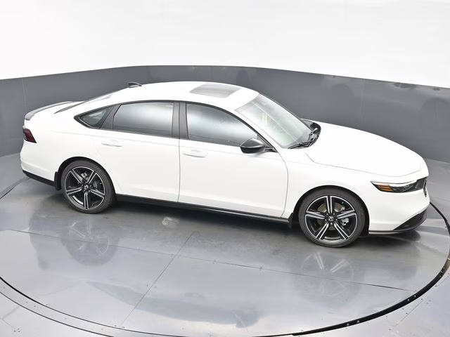 2026 Platinum White Pearl Honda Accord Hybrid Sport FWD Sedan