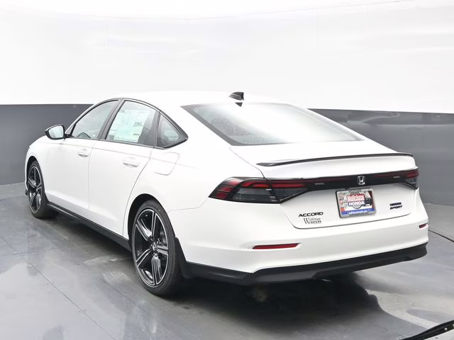 2026 Platinum White Pearl Honda Accord Hybrid Sport FWD Sedan
