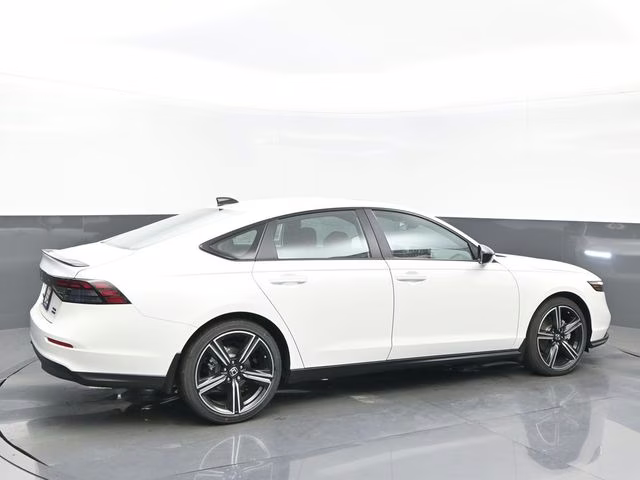 2026 Platinum White Pearl Honda Accord Hybrid Sport FWD Sedan