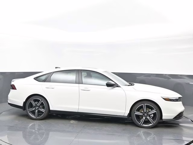 2026 Platinum White Pearl Honda Accord Hybrid Sport FWD Sedan