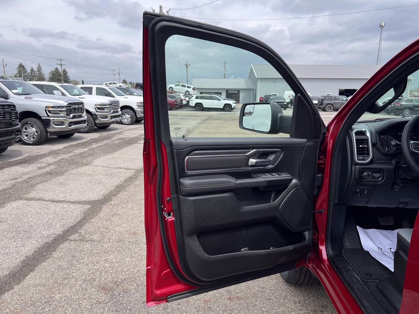 2026 Molten Red Pearlcoat Ram 1500 Big Horn 4X4 Truck