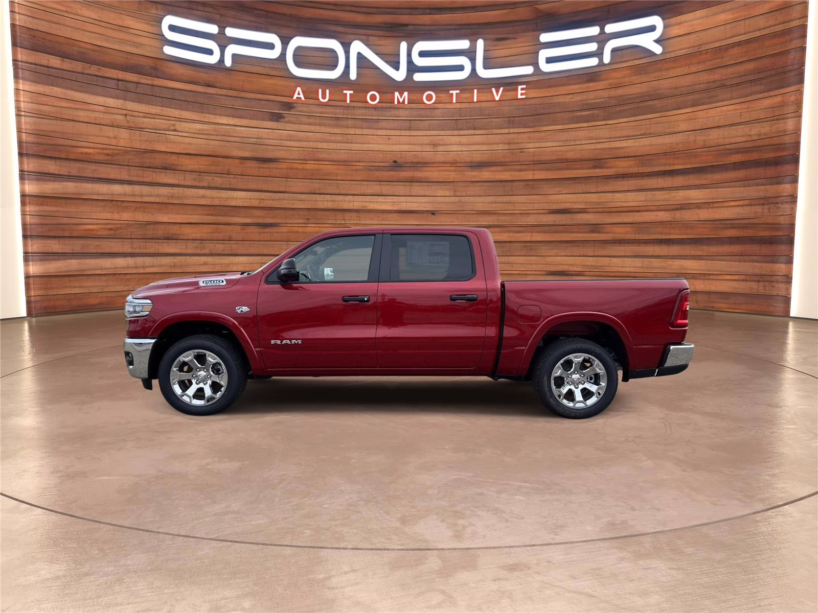 2026 Molten Red Pearlcoat Ram 1500 Big Horn 4X4 Truck