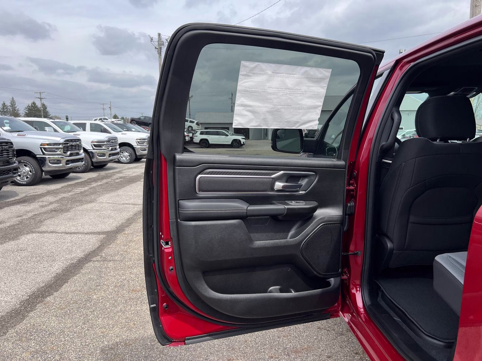 2026 Molten Red Pearlcoat Ram 1500 Big Horn 4X4 Truck