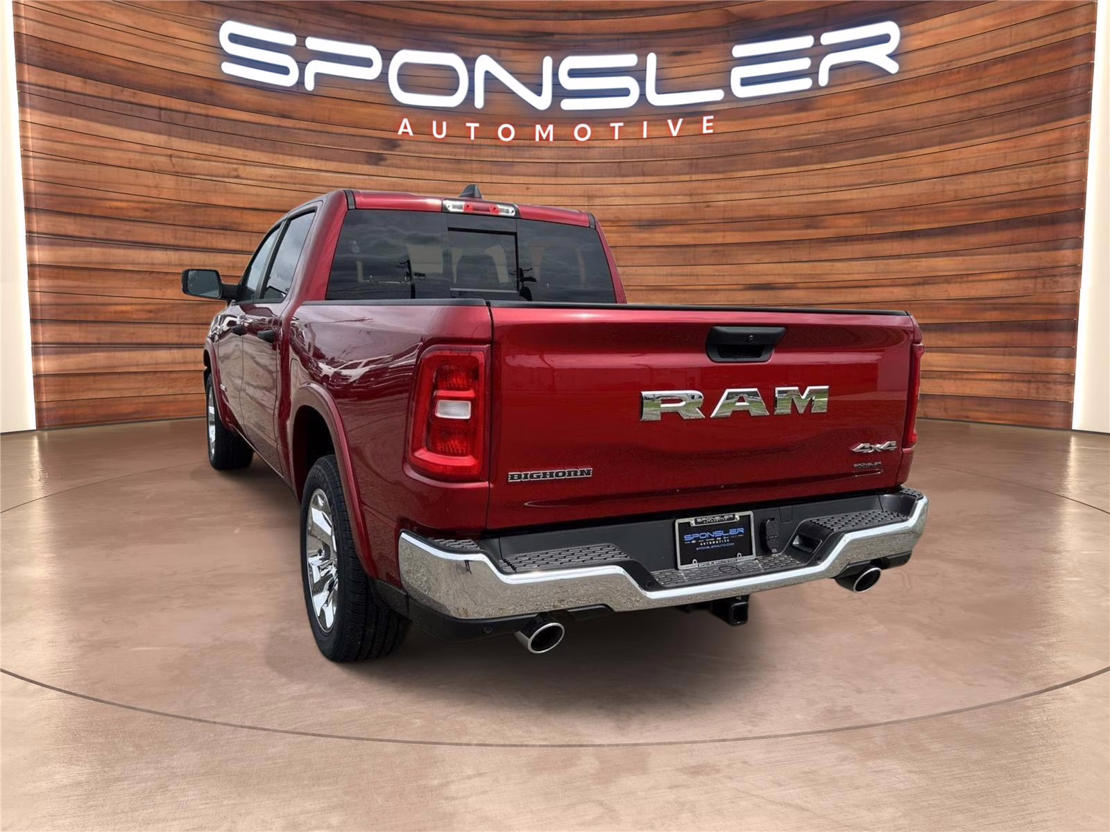 2026 Molten Red Pearlcoat Ram 1500 Big Horn 4X4 Truck