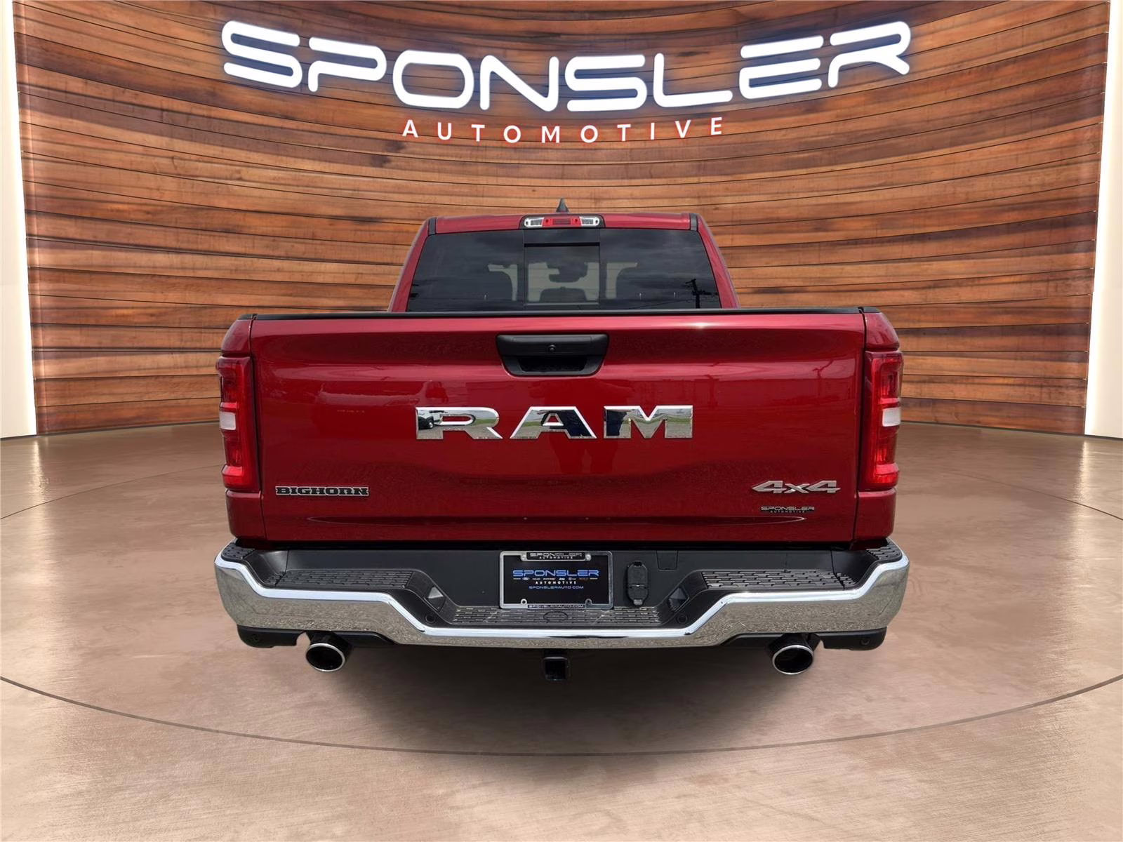 2026 Molten Red Pearlcoat Ram 1500 Big Horn 4X4 Truck