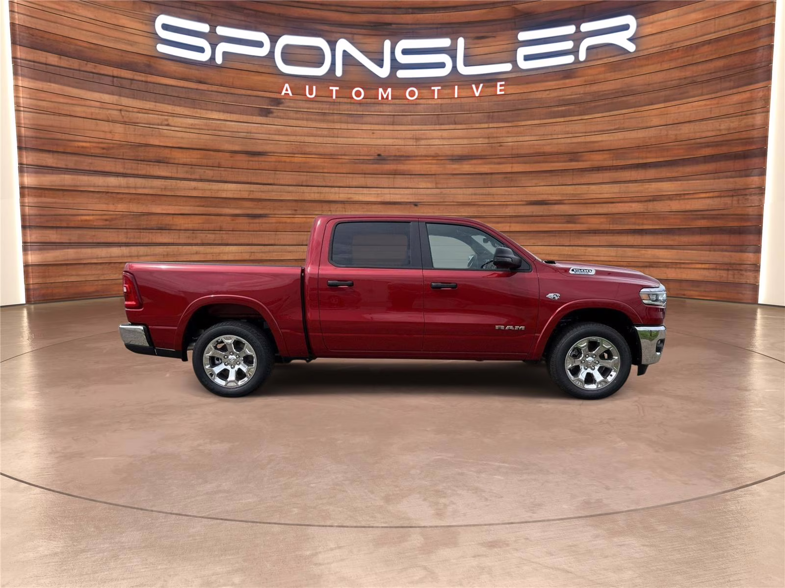 2026 Molten Red Pearlcoat Ram 1500 Big Horn 4X4 Truck