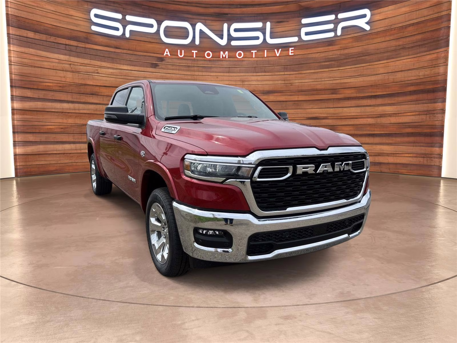 2026 Molten Red Pearlcoat Ram 1500 Big Horn 4X4 Truck