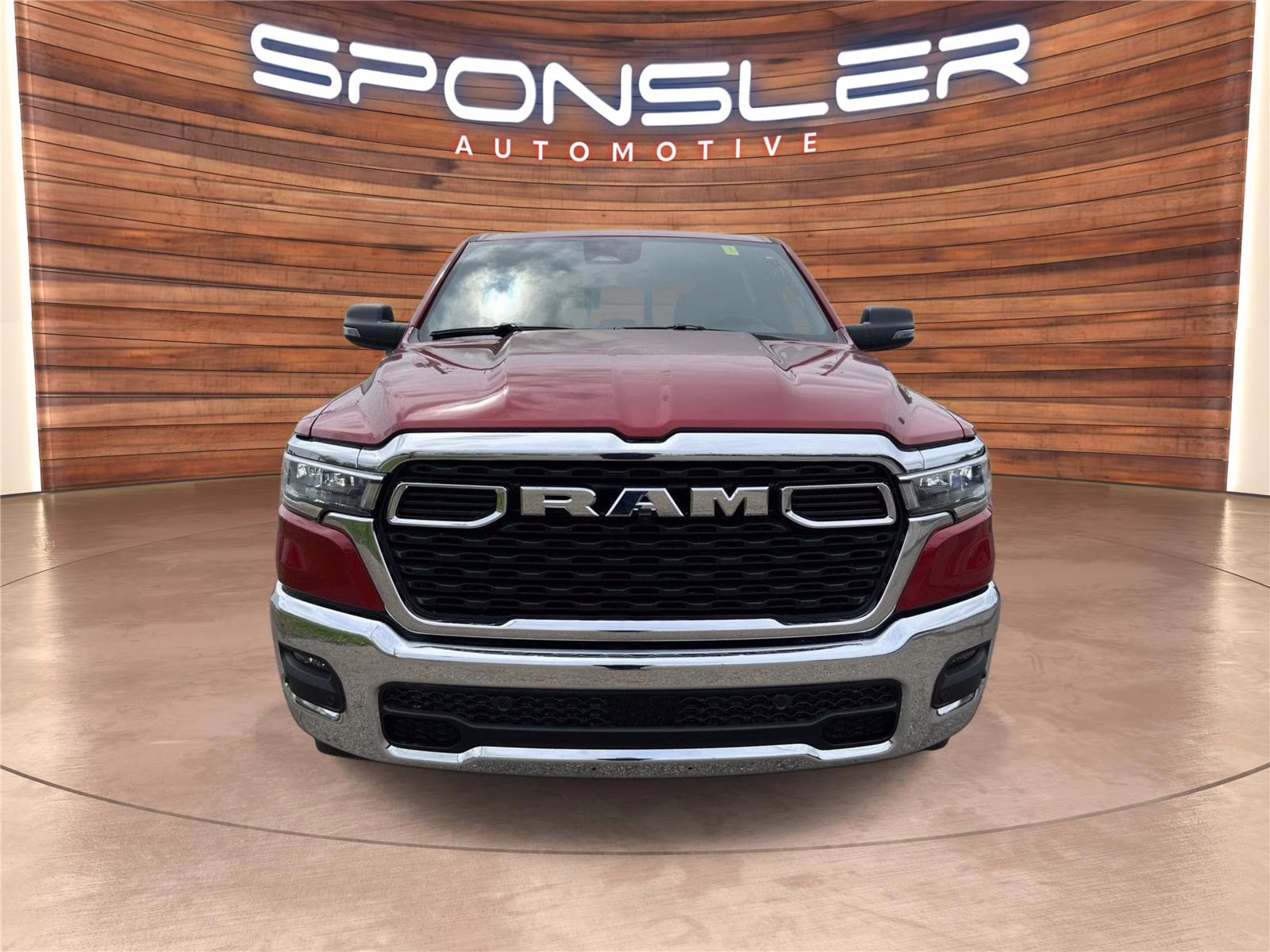 2026 Molten Red Pearlcoat Ram 1500 Big Horn 4X4 Truck
