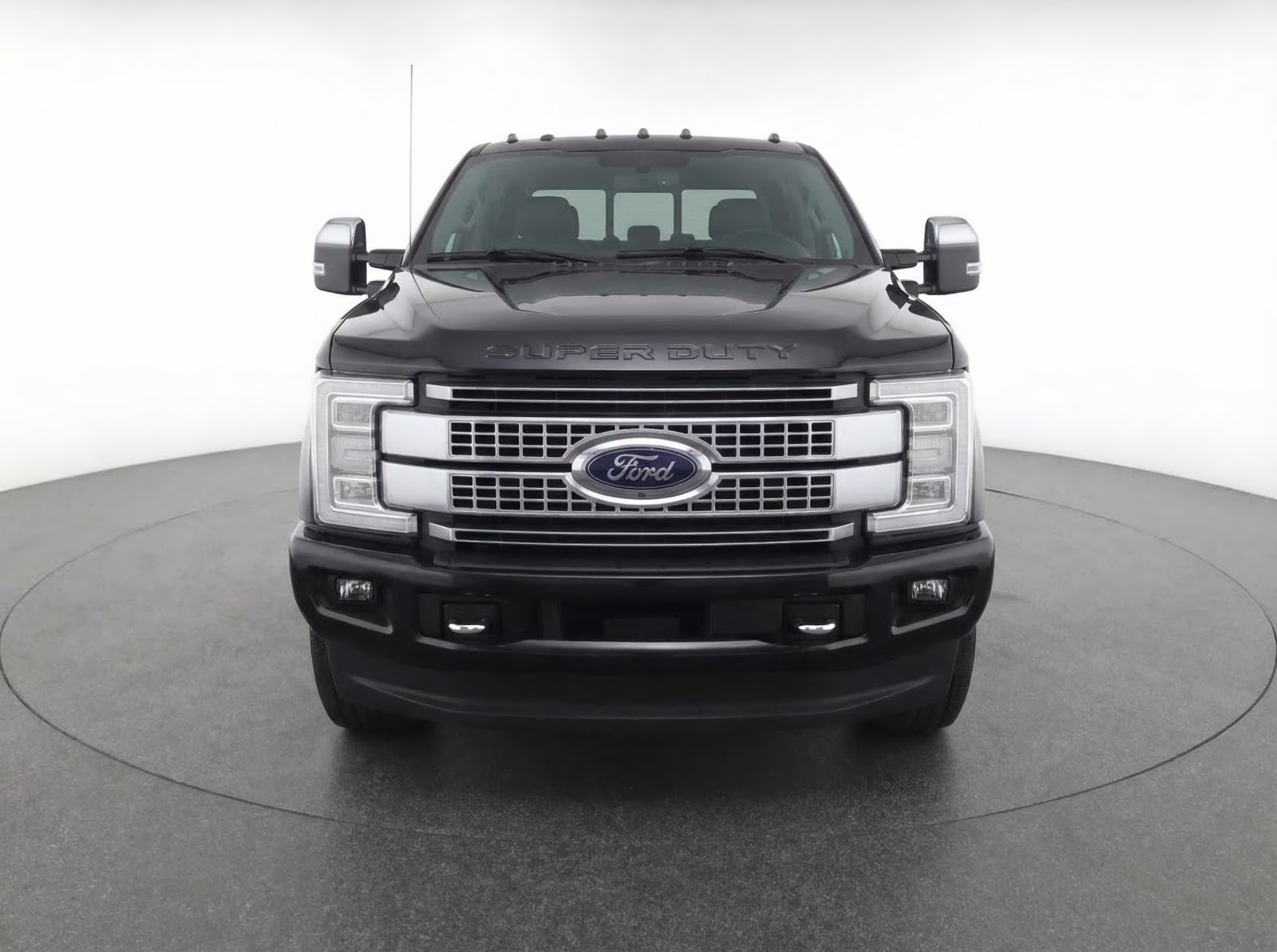 2018 Shadow Black Ford Super Duty F-350 DRW Platinum 4X4 Truck