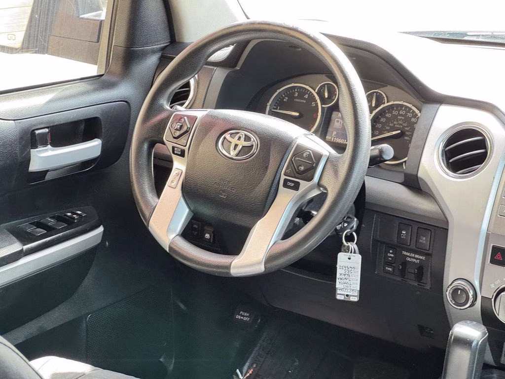 2017 Black Toyota Tundra SR5 4X4 Truck