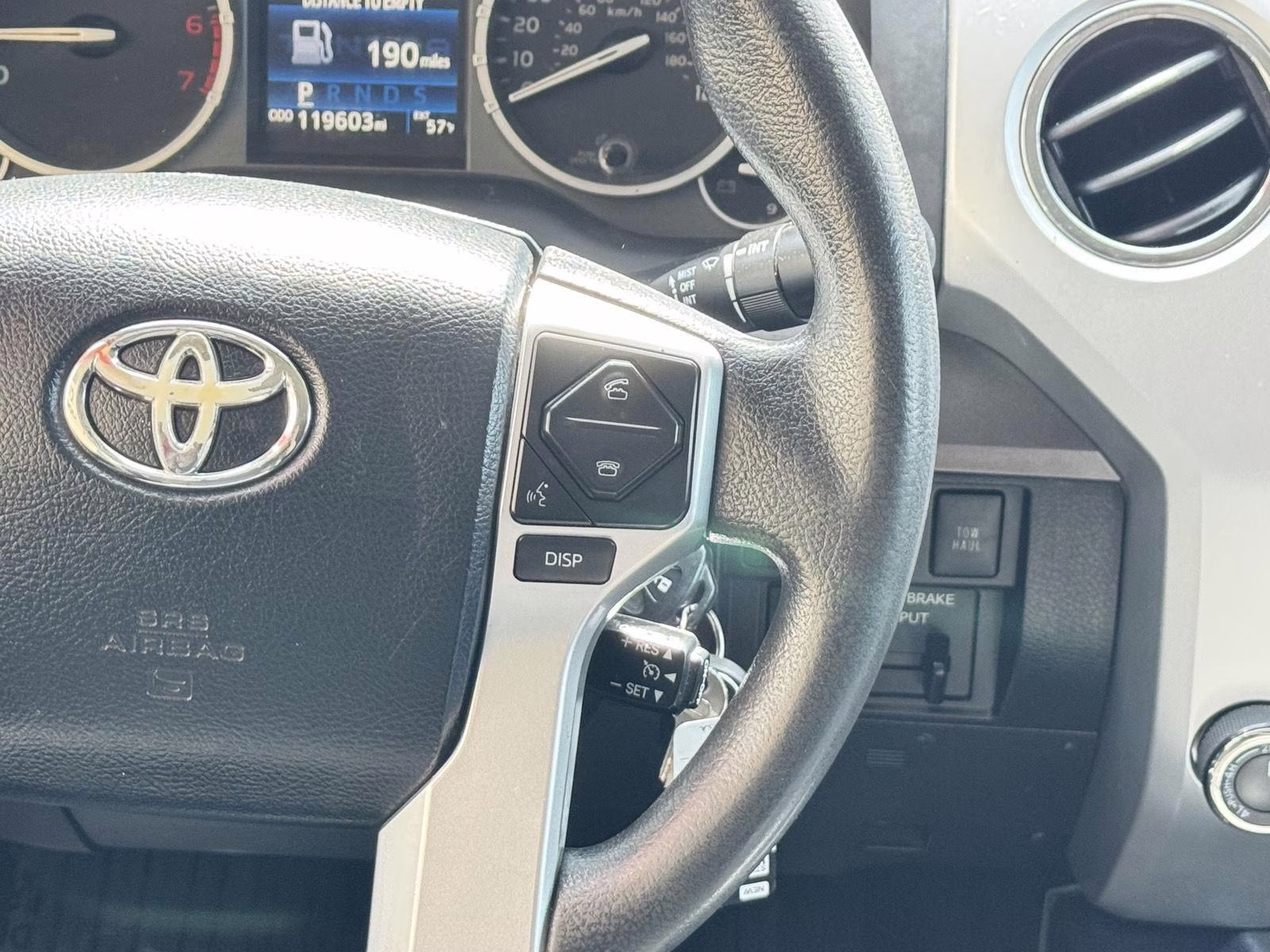 2017 Black Toyota Tundra SR5 4X4 Truck