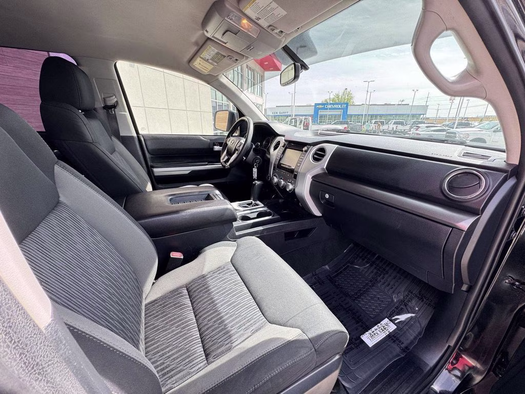 2017 Black Toyota Tundra SR5 4X4 Truck