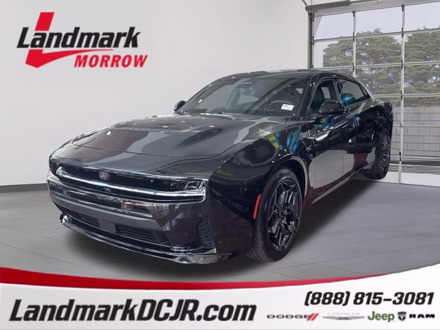 2026 Diamond Black Crystal Pearlcoat Dodge Charger R/T Plus AWD Sedan
