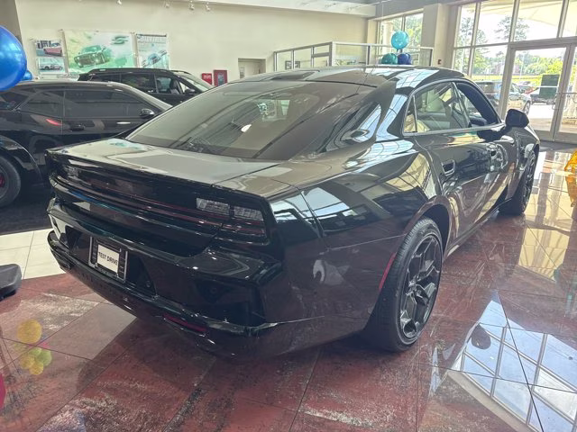 2026 Diamond Black Crystal Pearlcoat Dodge Charger R/T Plus AWD Sedan