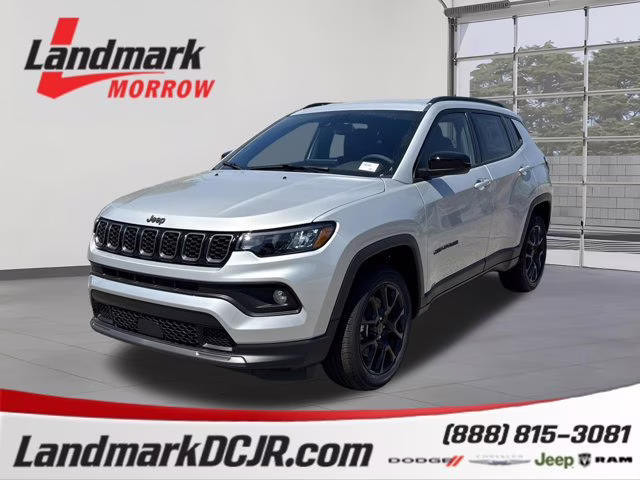 2026 Silver Zynith Metallic Clearcoat Jeep Compass Latitude Altitude 4X4 SUV