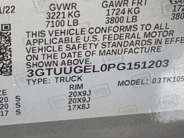 2023 Sterling Metallic GMC Sierra 1500 Denali 4X4 Truck