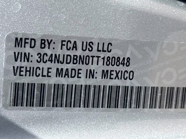 2026 Silver Zynith Metallic Clearcoat Jeep Compass Latitude Altitude 4X4 SUV