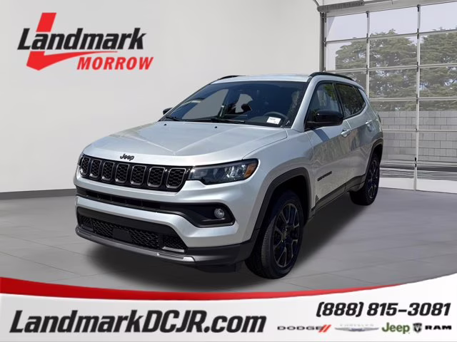 2026 Silver Zynith Metallic Clearcoat Jeep Compass Latitude Altitude 4X4 SUV