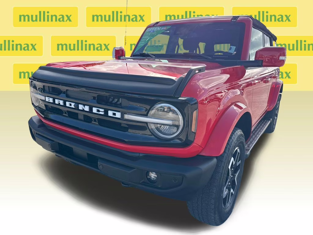 2023 Race Red Ford Bronco Outer Banks 4X4 SUV