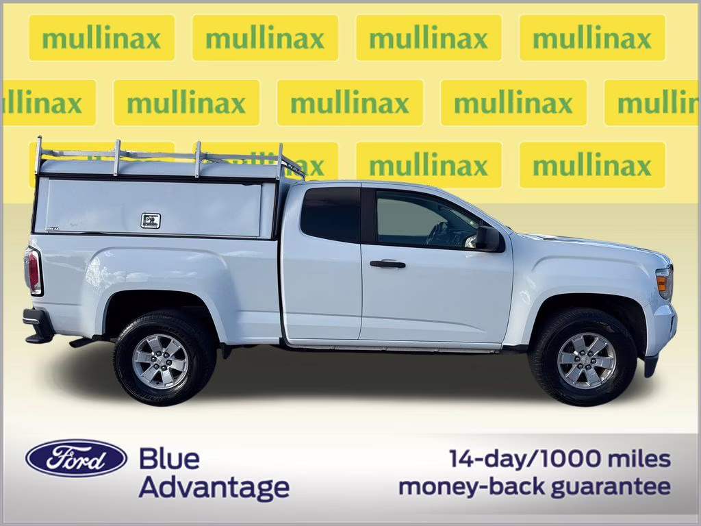 2018 Summit White GMC Canyon Base RWD Truck
