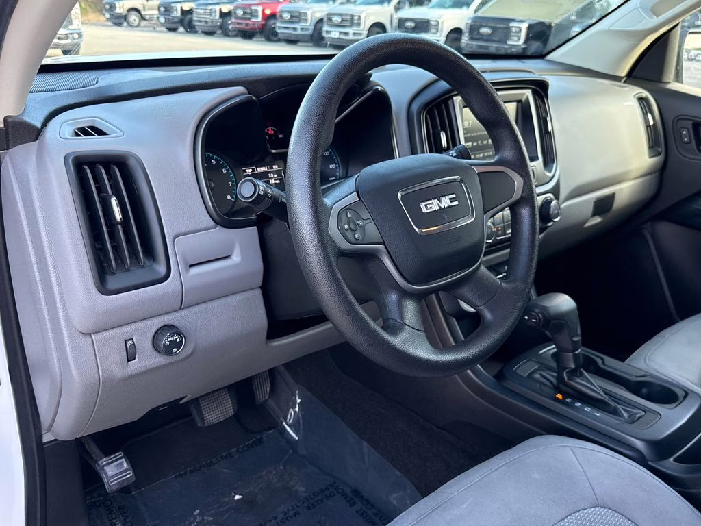 2018 Summit White GMC Canyon Base RWD Truck