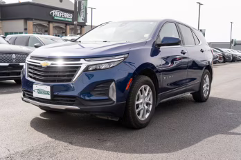 2023 Blue Glow Metallic Chevrolet Equinox LT AWD SUV