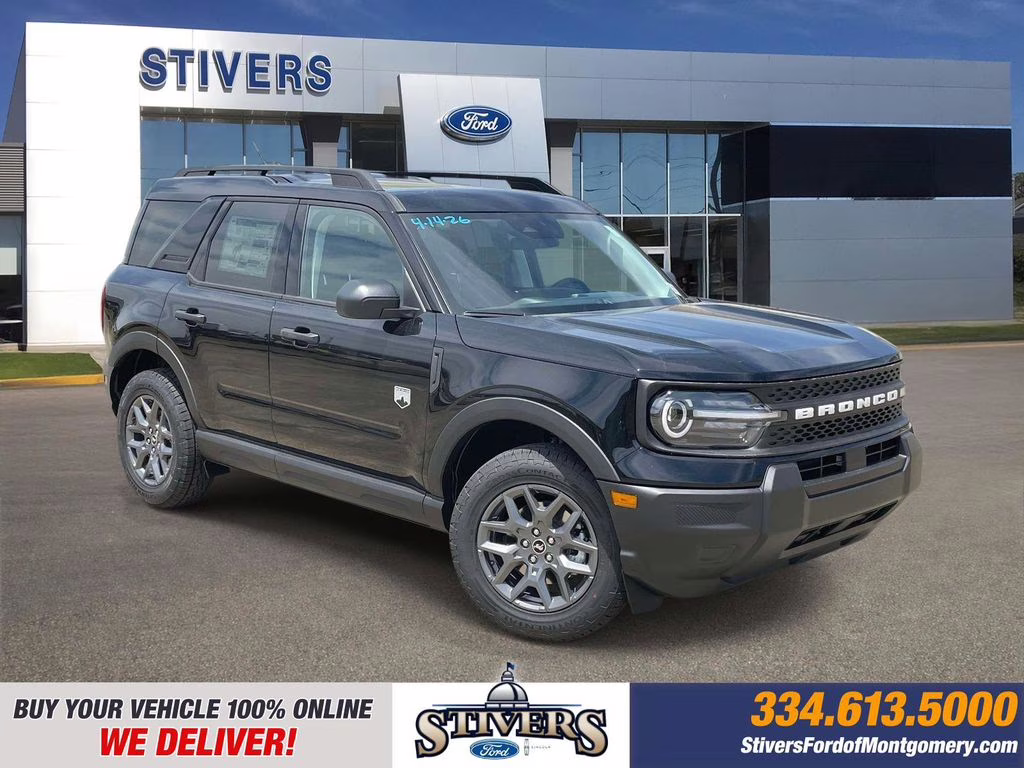 2026 Shadow Black Ford Bronco Sport Big Bend 4X4 SUV