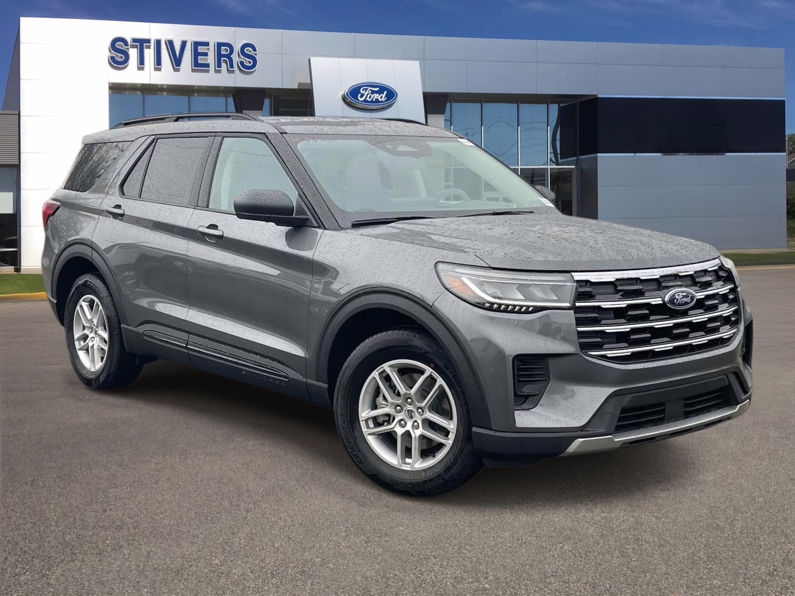 2026 Carbonized Gray Metallic Ford Explorer Active RWD SUV