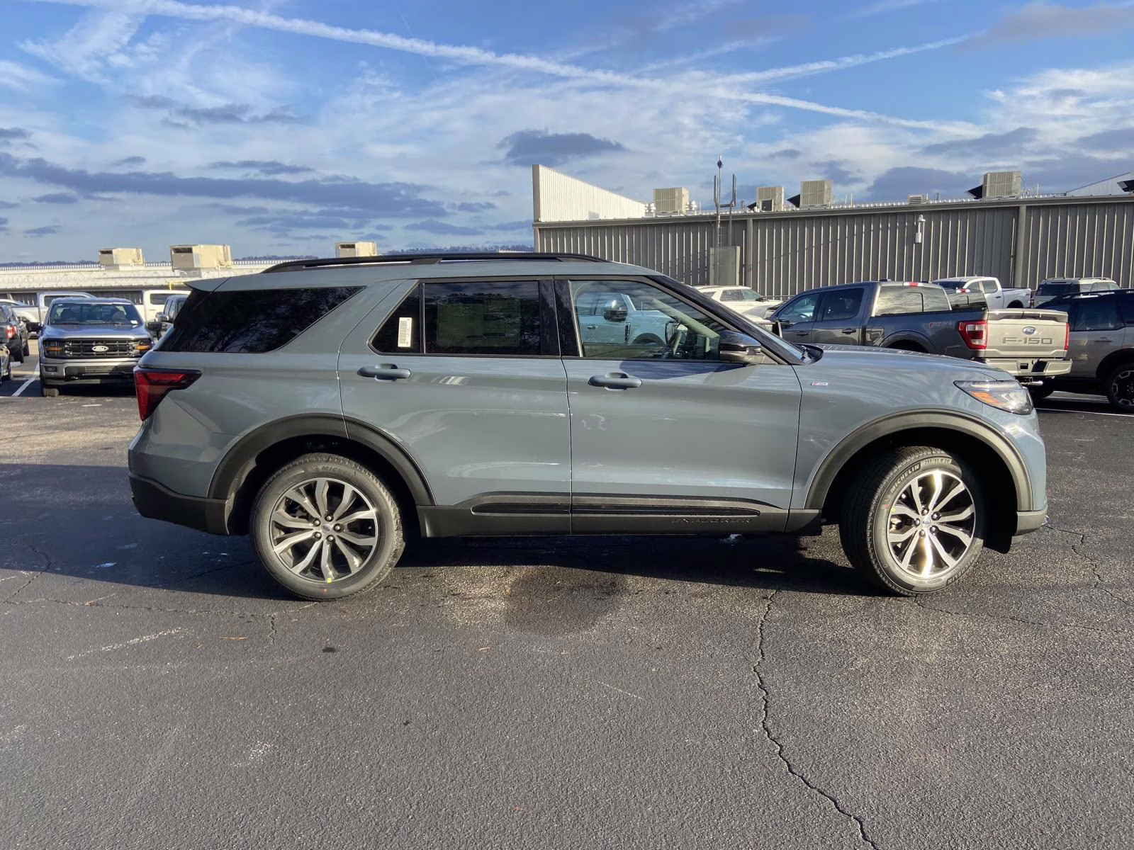 2026 Vapor Blue Ford Explorer ST-Line 4X4 SUV