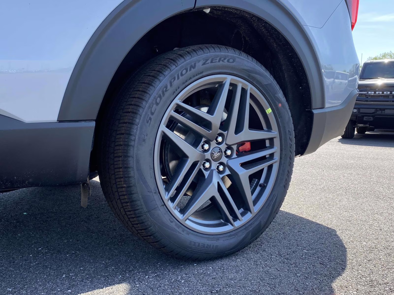 2026 White Metallic Ford Explorer ST-Line 4X4 SUV