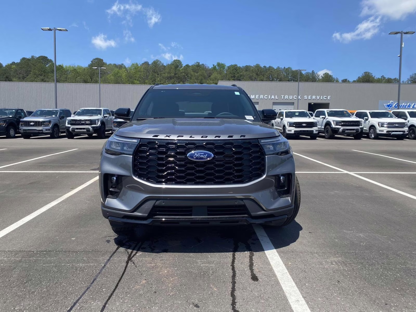 2026 Gray Metallic Ford Explorer ST-Line 4X4 SUV