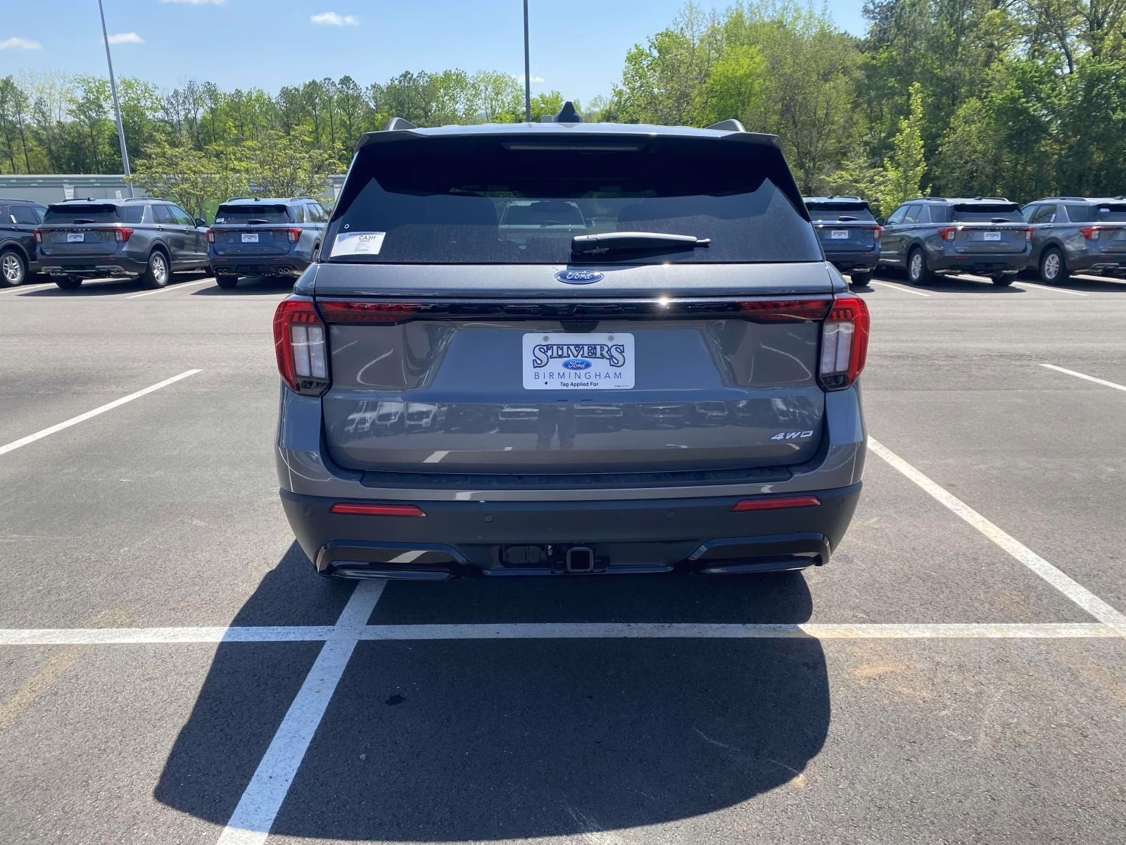 2026 Gray Metallic Ford Explorer ST-Line 4X4 SUV