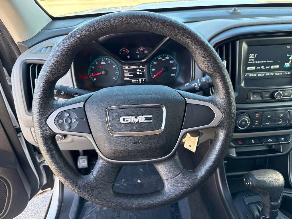 2018 Summit White GMC Canyon Base RWD Truck